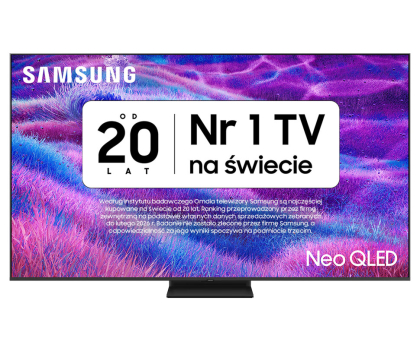 Telewizor Samsung QE65QN80F 65" Neo QLED 4K MiniLED 144 Hz TizenTV Dolby Atmos